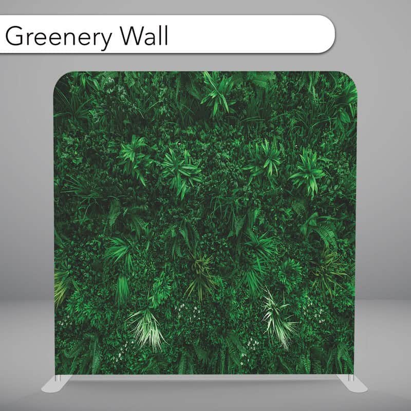 Greenery Wall photo booth backdrop