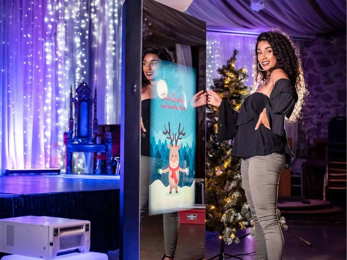 The Revolution mirror photo booth