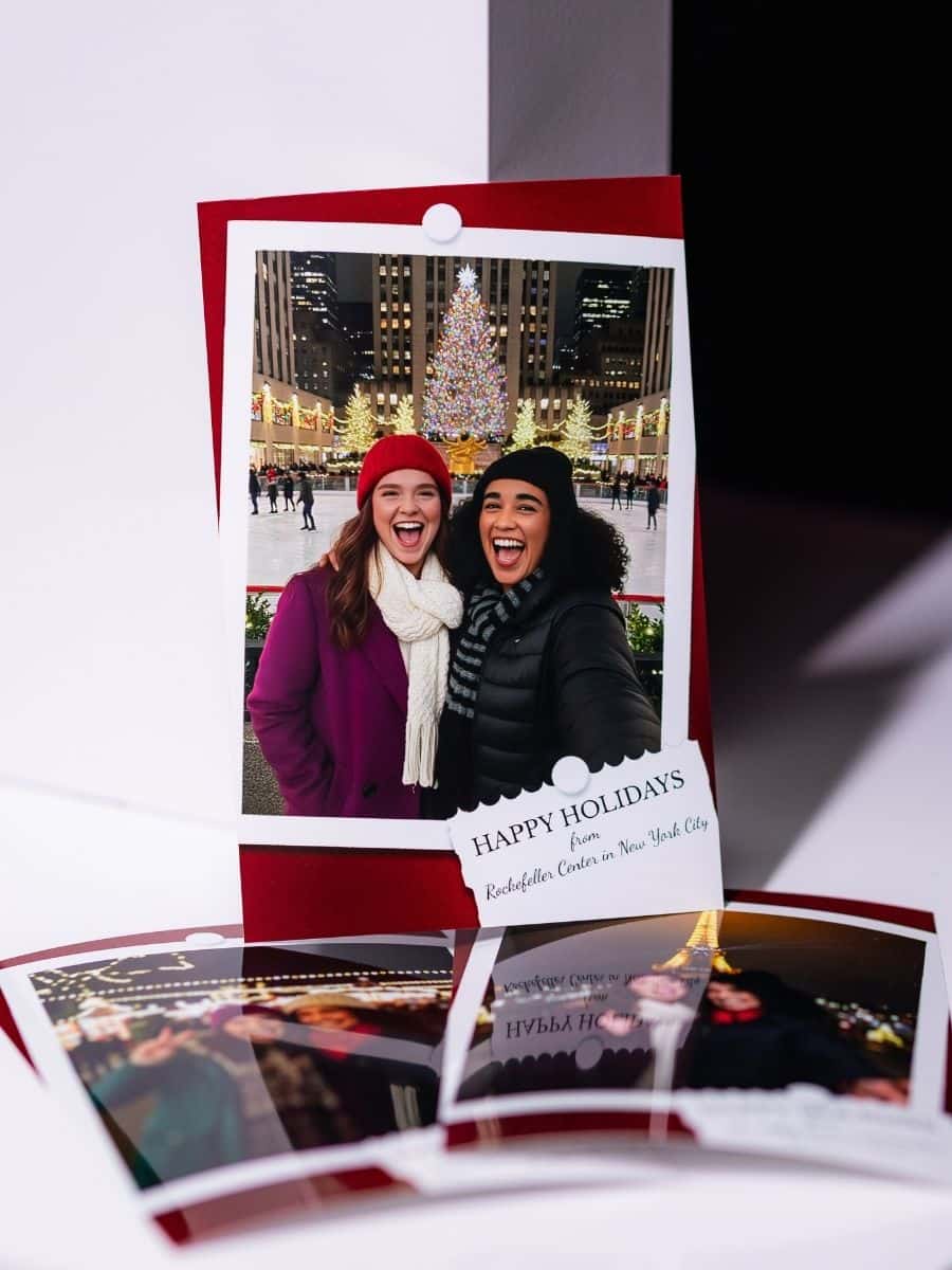 Sleigh-cation AI Christmas photo booth theme