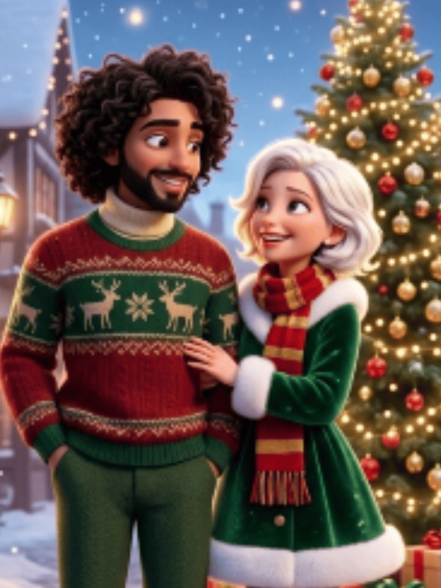 Christmas Wonderland AI photo booth theme